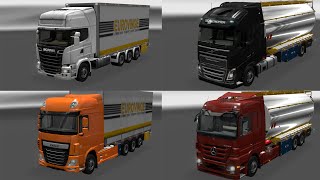 Euro Truck Simulator 2 - Mega Tandem Pack - Daf, Scania, Volvo, Man, Mercedes, Iveco, Renault