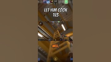 Let him cook! Nuke 1v3 clutch! #cs2 #counterstrike2
