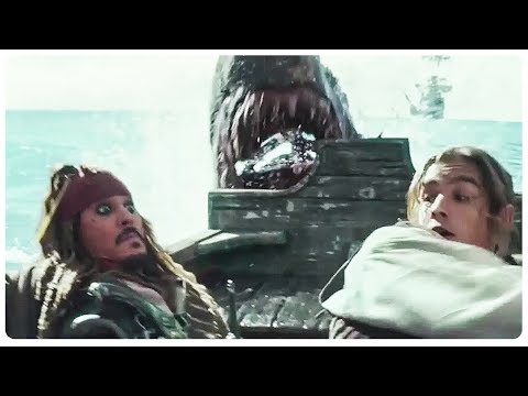 PIRATES OF THE CARIBBEAN 5 "Jack Sparrow vs Ghost Shark" Trailer (2017) Johnny D