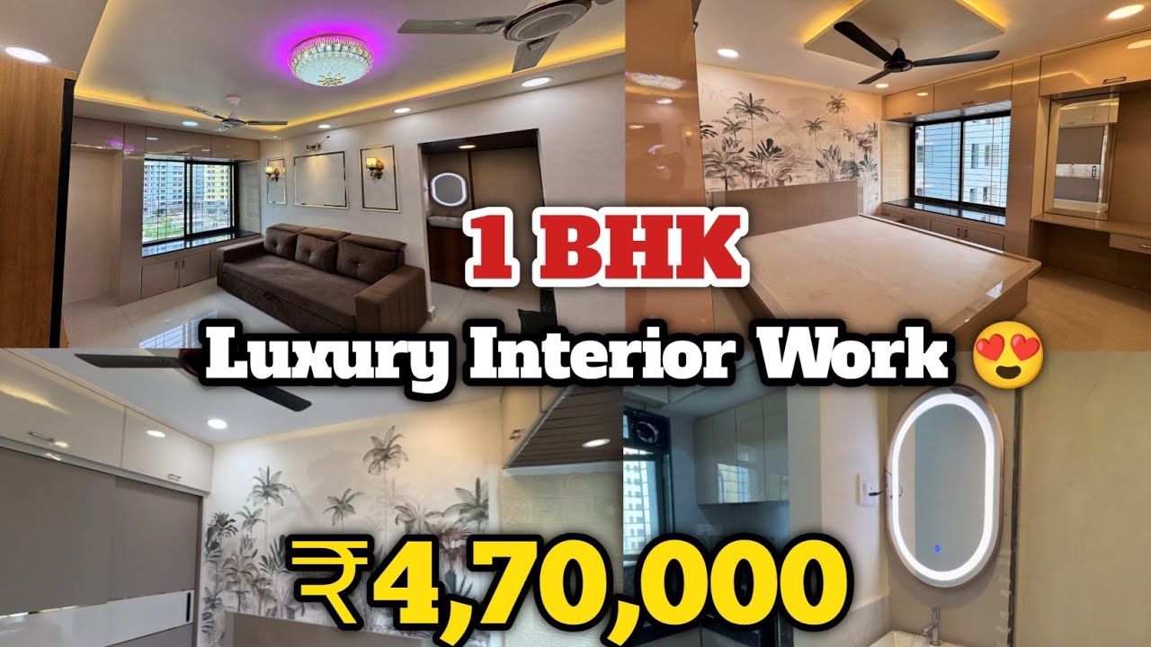 Cidco Flat Furniture Work Bamandongri Kharkopar l Cidco flat Interior Design 