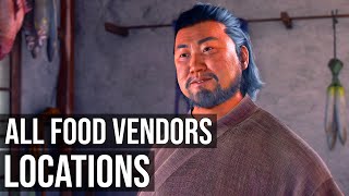 Assassin's Creed Shadows - All Food Vendor Locations (Feast For Thoughts)