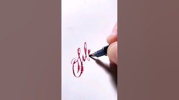 #ASMR Silence Killers Pilot Parallel Pen modified as Ruling pen x THEOSONE