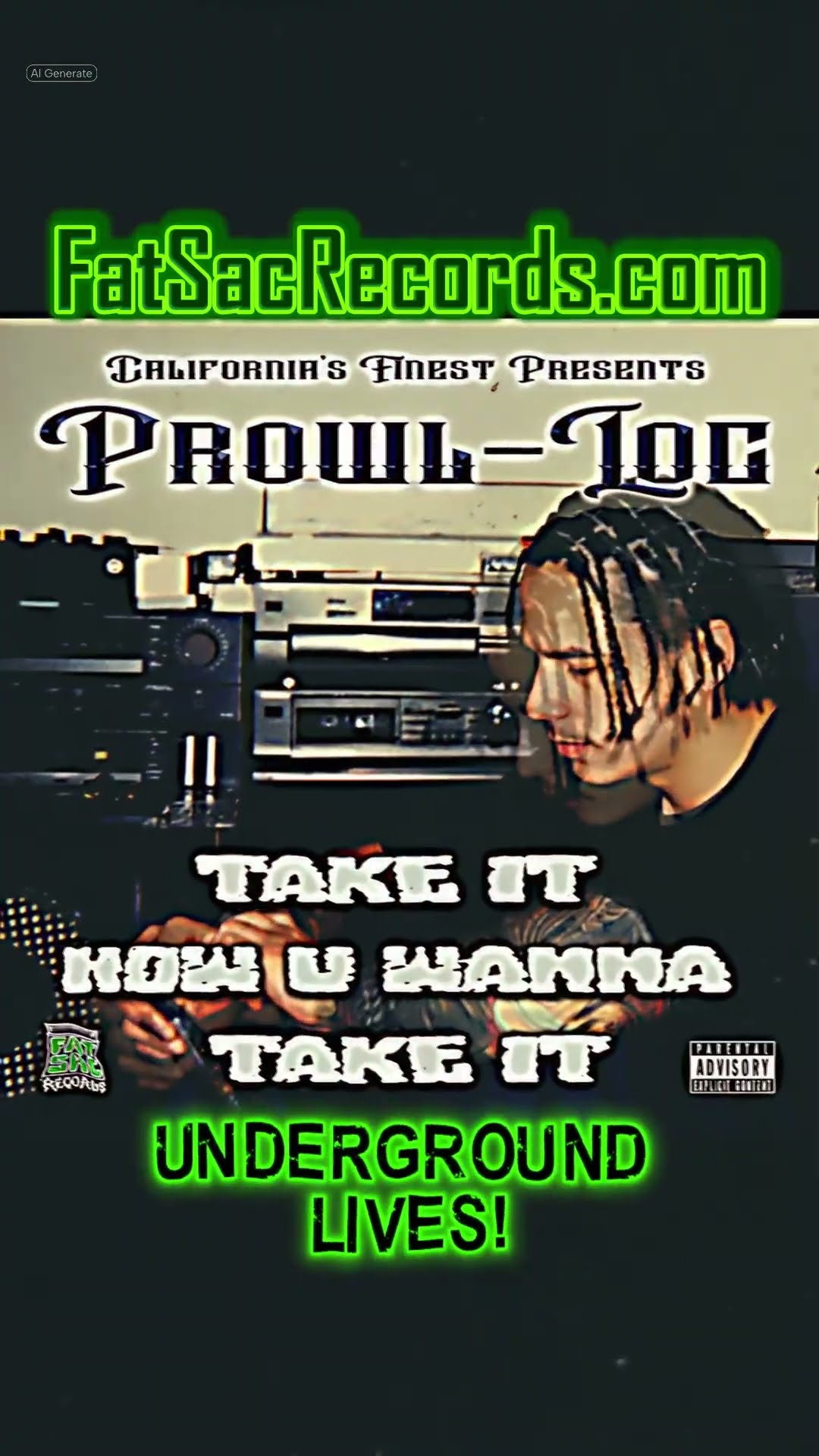 CALIFORNIA'S FINEST - TAKE IT HOW U WANNA TAKE IT - featuring