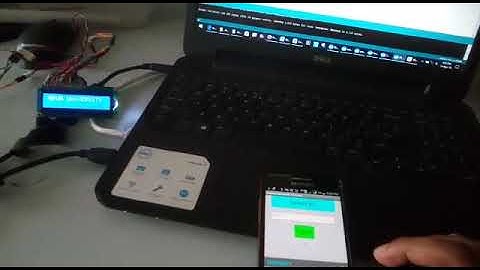 Wireless Notice Board Using bluetooth and Arduino