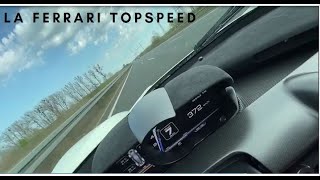 LaFerrari top speed 372 km/h !!