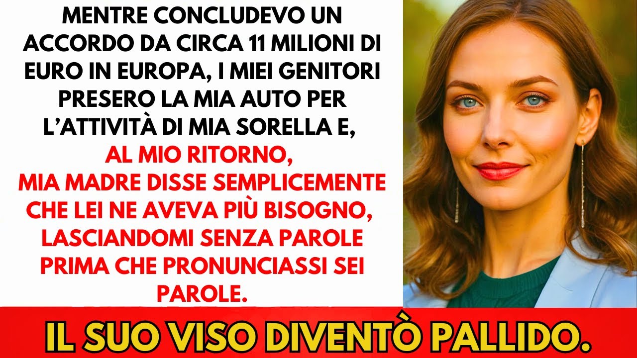 I Miei Impegnarono La Mia Auto Dei Sogni Per Mia Sorella—Si Pentirono Quando La Feci Ripagare Tutto