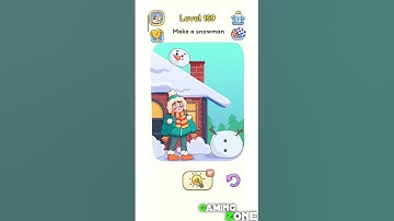 Make a snowman | Dop 5 Level 159 #gaming #funny #yputubeshorts