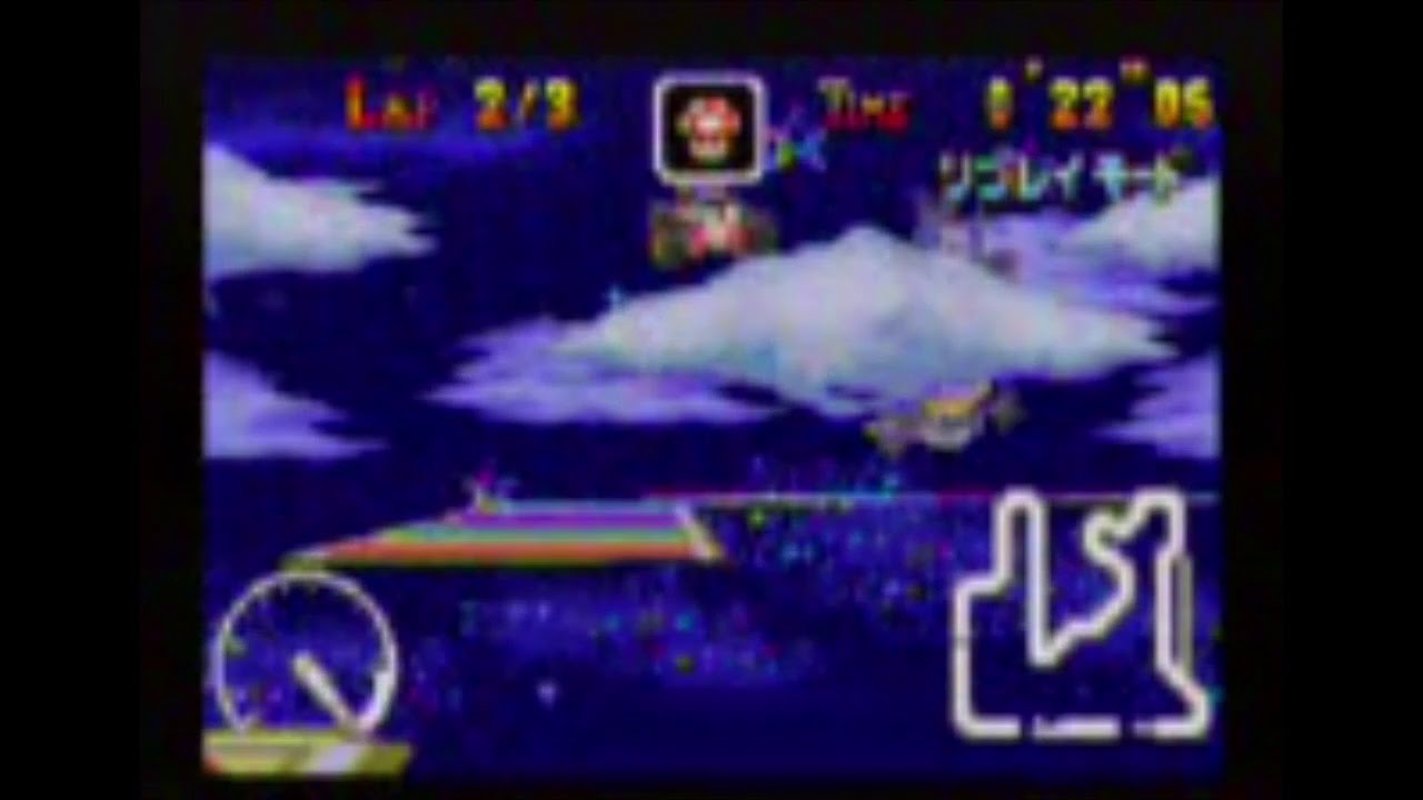 [MKSC] Rainbow Road: 0'36"28 - きカービィ