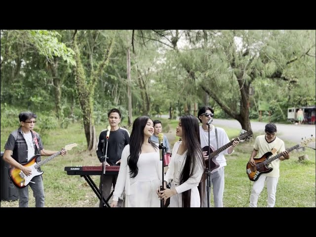 Lost in Love- Air Supply (cover by:  Harmonica Band) ft. Calucin Siblings class=