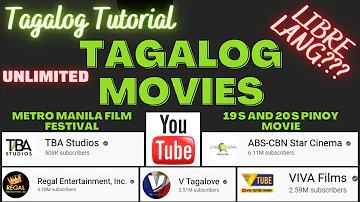 Saan pwede manood ng TAGALOG MOVIES na LIBRE???