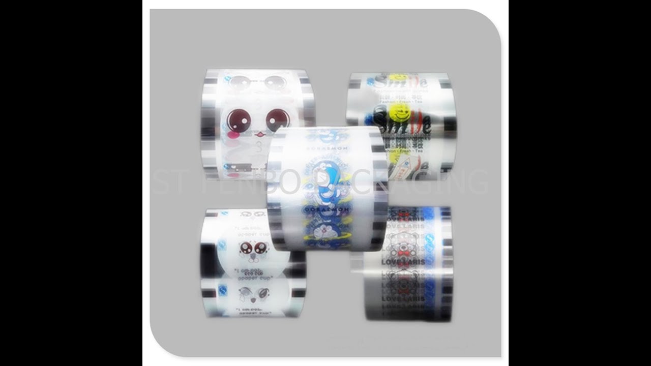 lidding film for jelly,milk tea cup sealing film,sealing film material