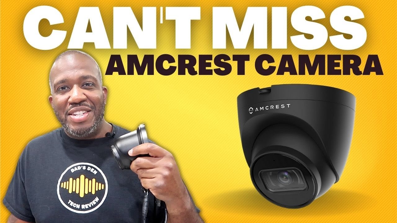 CAN'T MISS - Amcrest ProHD Outdoor Security IP Turret PoE Camera