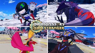 GrandDracmon Evolution, Special Skills & Win Screen - Digimon Story: Time Stranger