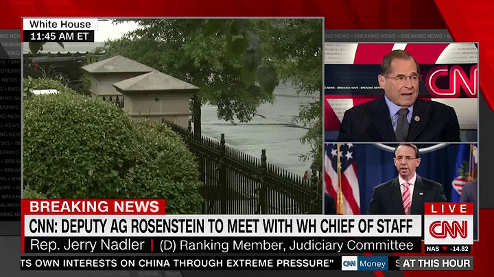 Rep. Nadler Joins CNN re: Reported Rosenstein Resi...