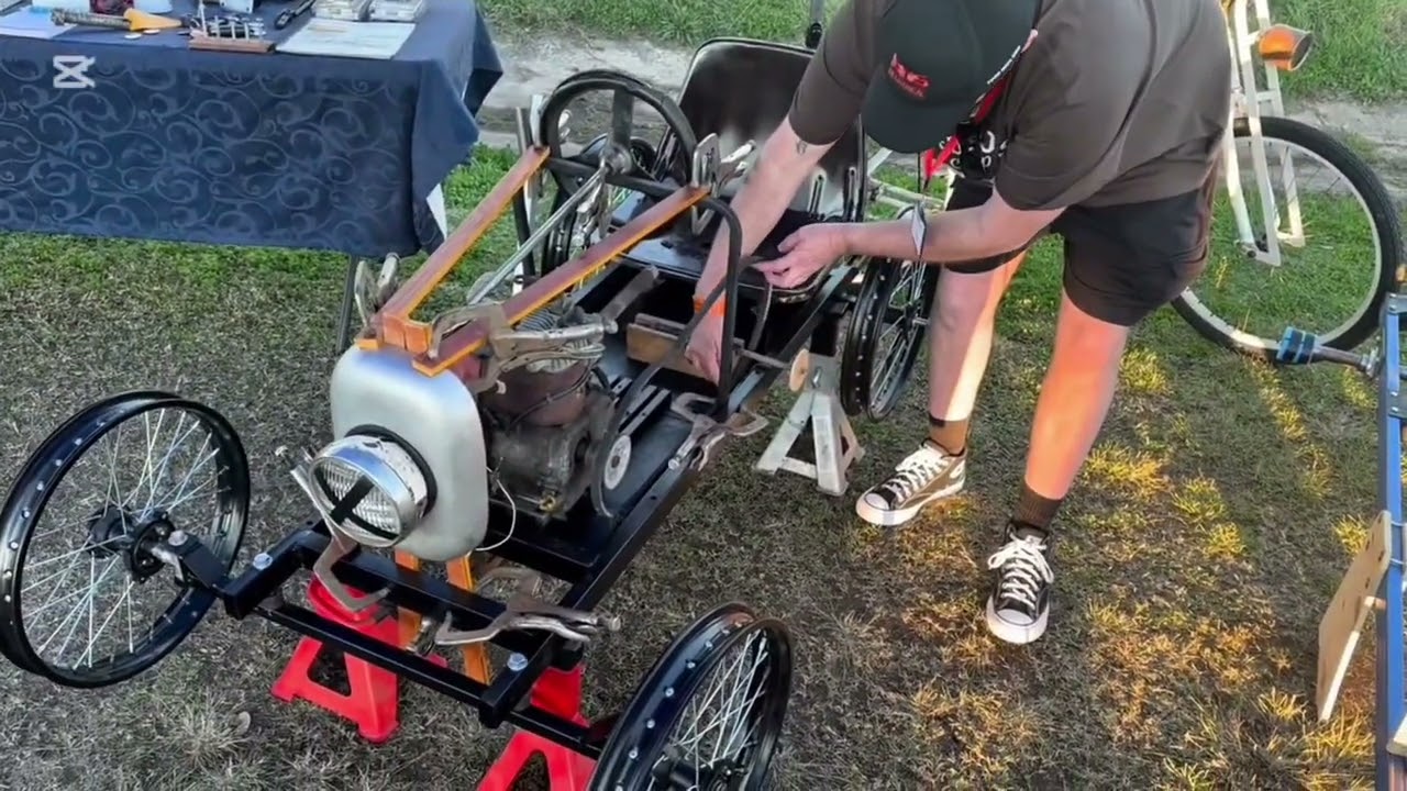 Lucky 13 CycleKart. Early stage mock up and rough design parts layout. 