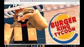 ROBLOX: Ep. 3 Pt. 2 BURGER KING TYCOON screenshot 2