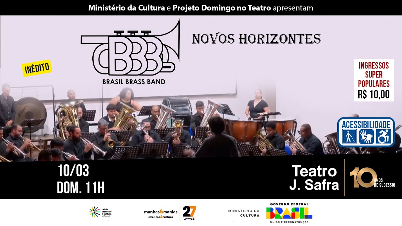 Brasil Brass Band - Teatro J. Safra 