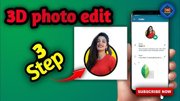 How to create 3D whatsapp Dp|3D photo editing snapseed app 2022|sinhala||BnD trade academy