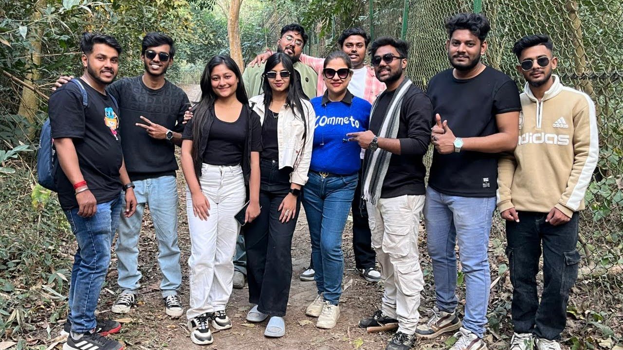 Office picnic at parmodon forest 🌿👀//  horin  dekhlam 🦌💖 