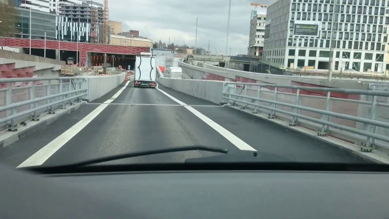 Norra länken, mot Norrtälje