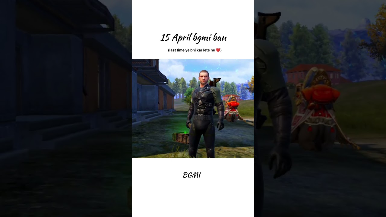 15 April bgmi ban new update ||BGMI||pubg||reel|| 