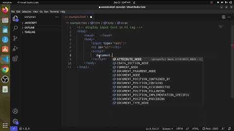 display input box text in h1 tag in Javascript