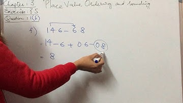 Chapter 3(Place Value) Exercise:3.5-Question No:1f