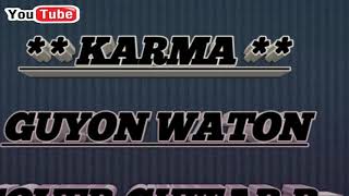 KARMA. GUYON WATON COVER By widy
