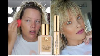 Estee Lauder Double Wear Foundation & Concealer | REVIEW & WEAR TEST | Brittany Elizabeth