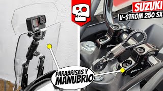 Suzuki V-Strom 250 SX #5 Elevación de parabrisas y manubrio | Alets Go