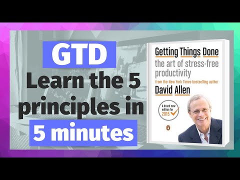 GTD: Simple guide to "Getting Things Done"