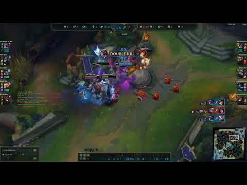 bot steals chogath penta in practice game - bronze life #leagueoflegends