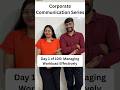 Corporate Communication Part 1 | Expressing Workload Professionally #english #trending #viral #learn