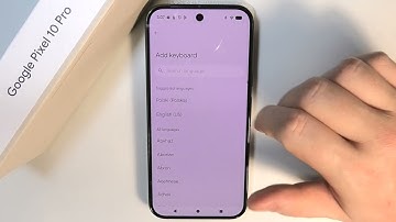 Google Pixel 10 Pro - How to Change Keyboard Language