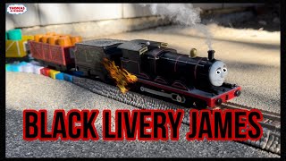 Tomy Train Guys Custom Showcase Black Livery James