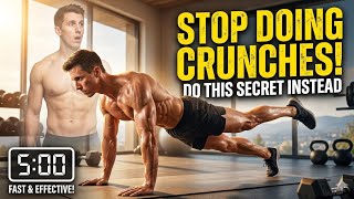 STOP Doing Crunches! Do This for 5 Minutes Instead 🚫🔥
