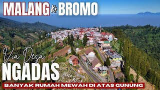MANY LUXURIOUS HOUSES ON THE MOUNTAIN...‼️ Malang to Bromo via Ngadas Village