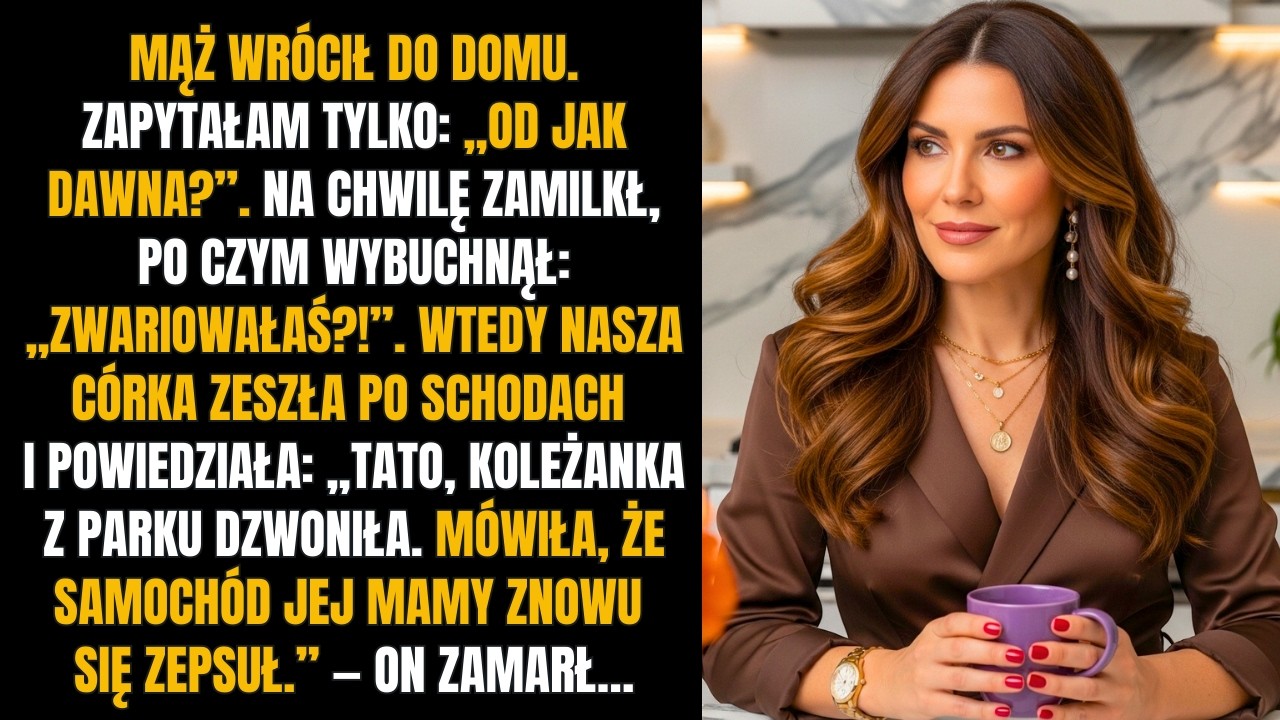 Czekałam tej nocy na powrót męża… „Od jak dawna to trwa” — ZAMARŁ.