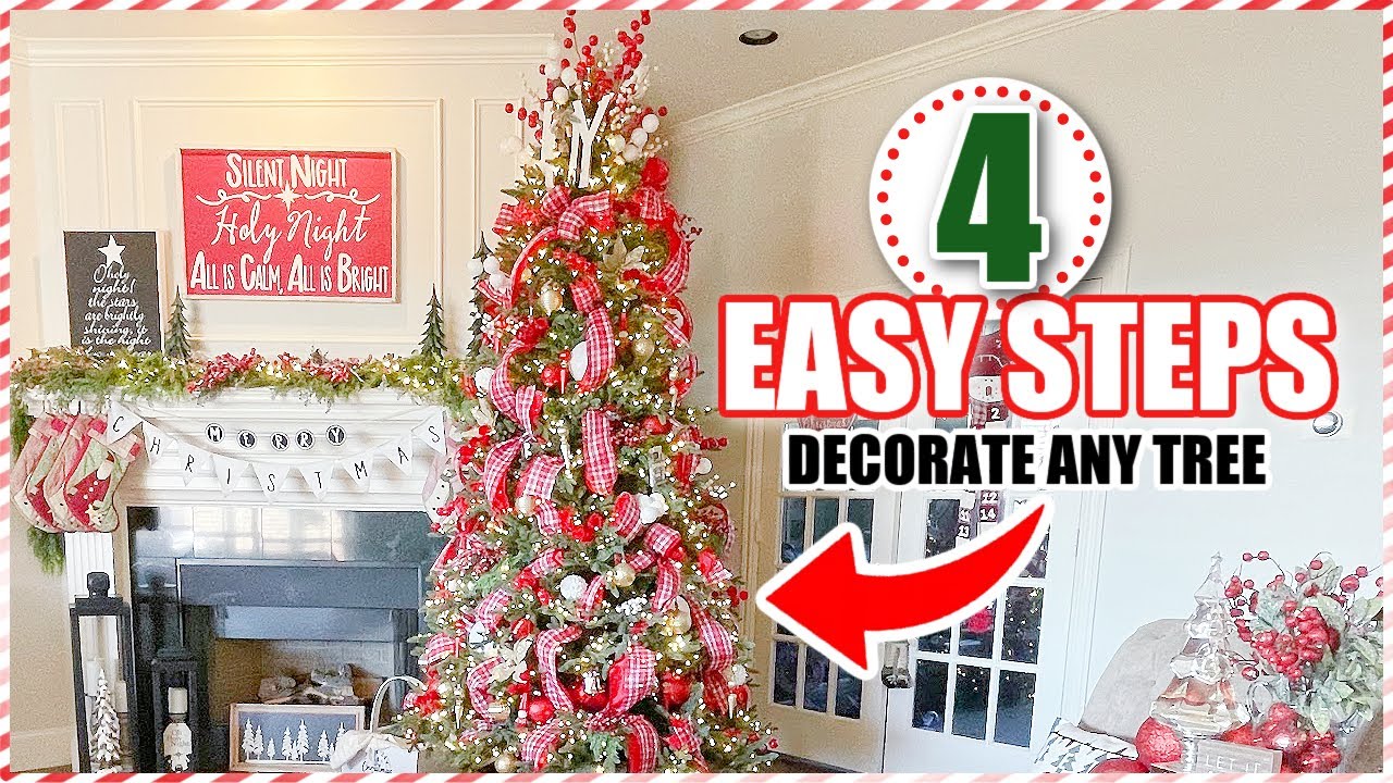 How to Put Ribbon on a Christmas Tree: 4 Easy Techniques to Try Now 