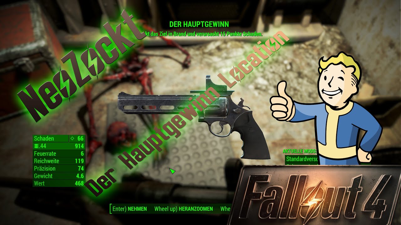 Fallout 4 Legendäre Waffen