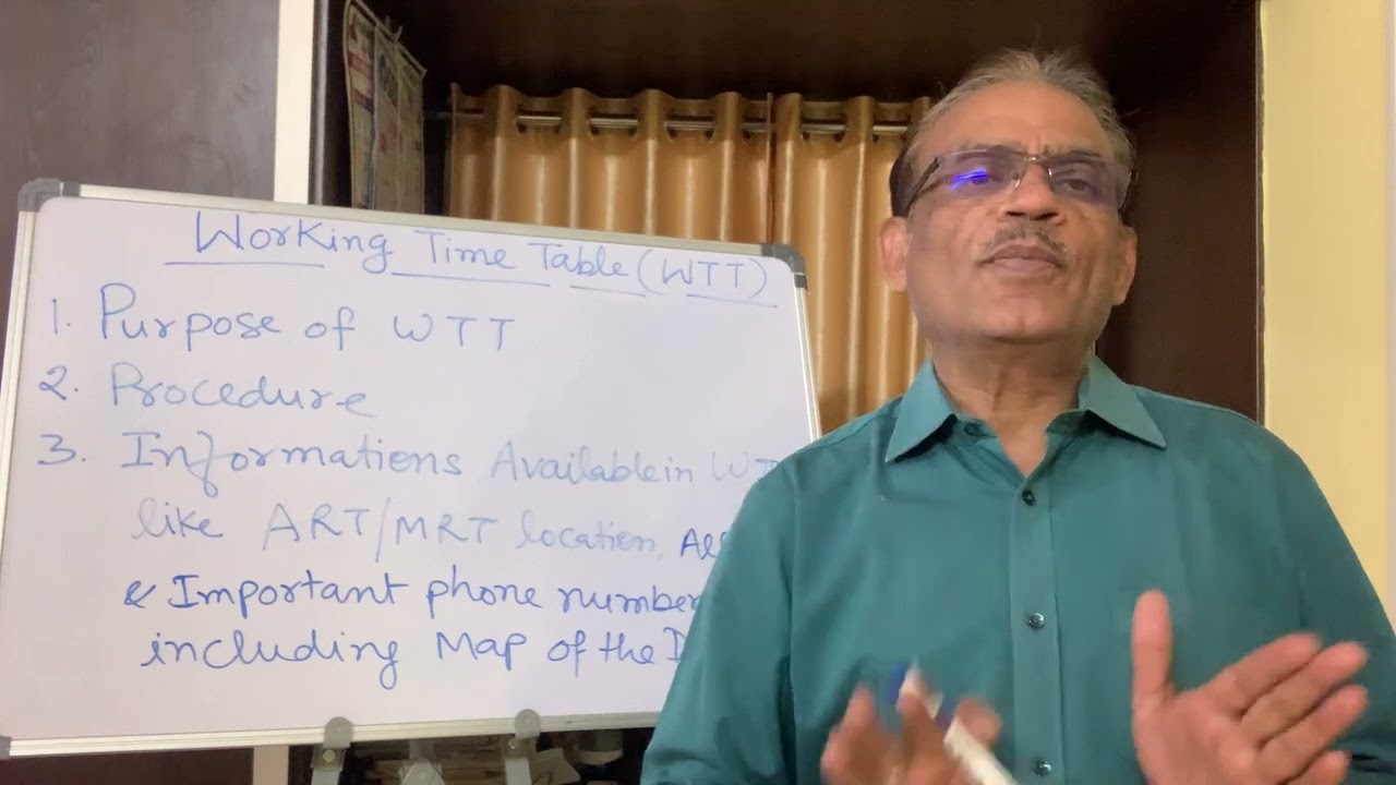 Working Time Table - Lesson 85