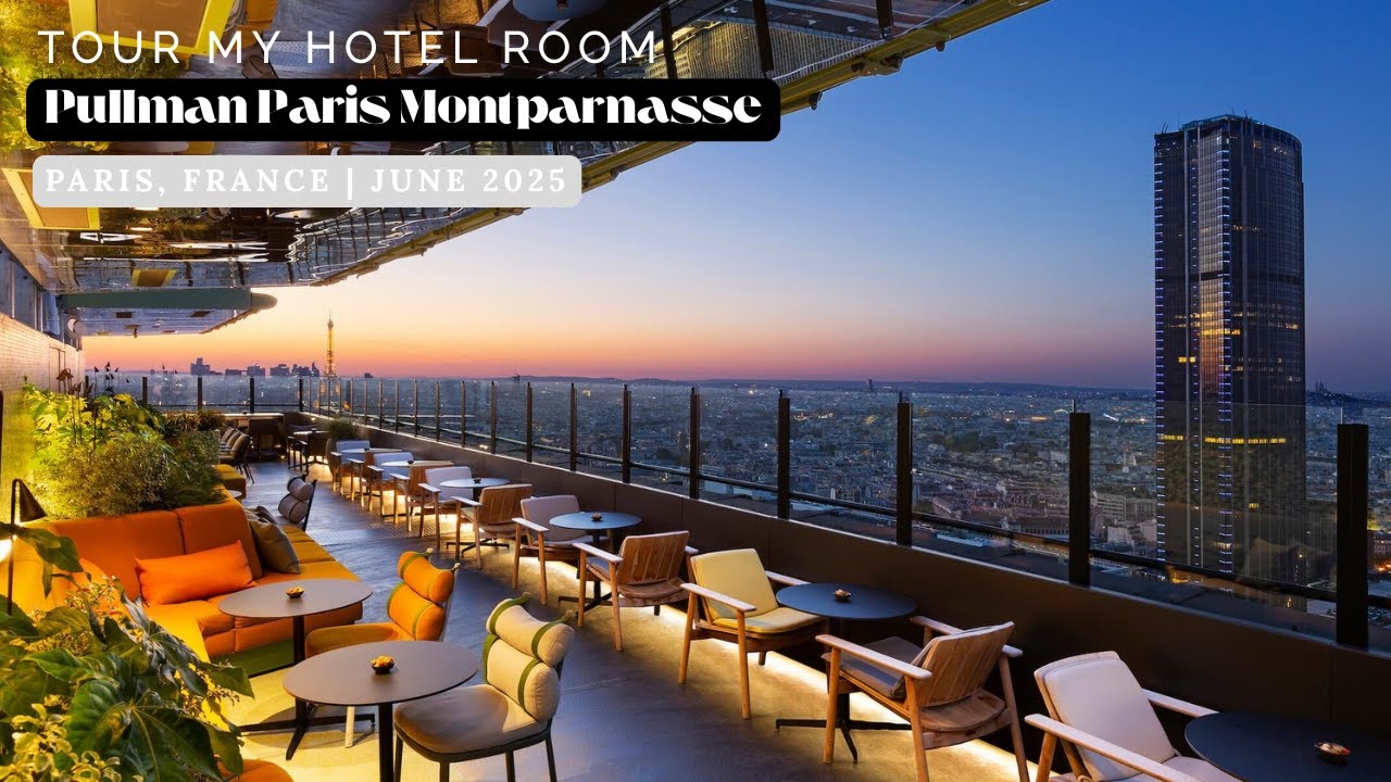 Экскурсия по моему гостиничному номеру: Pullman Paris Montparnasse (июнь 2025 г.)
