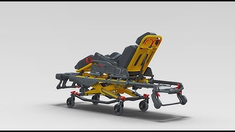 The Power-PRO 2 powered ambulance cot