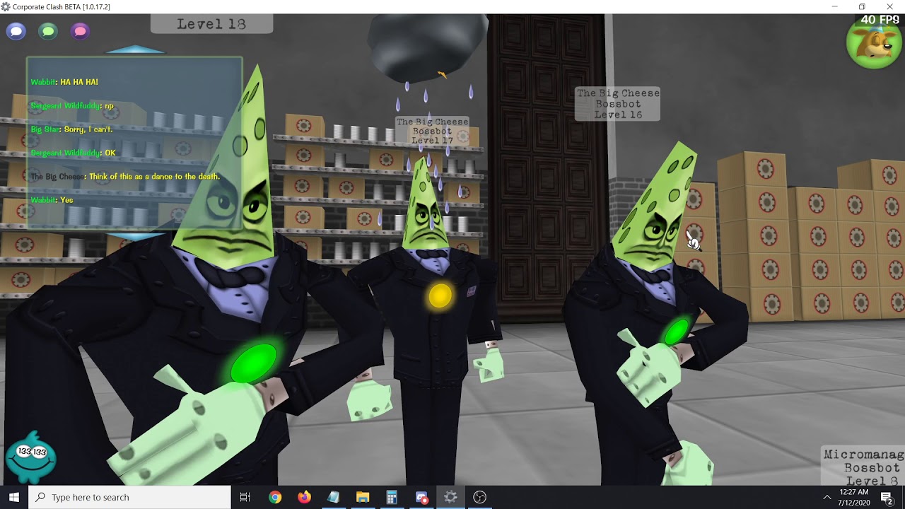 Toontown Corporate Clash: Double Maxing CEO