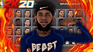 *NEW* HOW TO CREATE WINSBEKILLIN AND PAUSIN FACE CREATION IN NBA 2K20! LOOK LIKE A COMP STAGE GUARD!