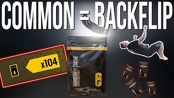 Opening Alpha Packs but for every "common" I do a backflip