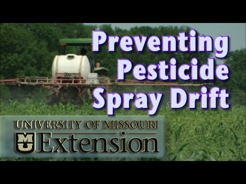Video: Nejauša herbicīda trauma - herbicīda aerosola novirzes novēršana uz augiem