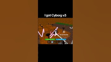 I got Cyborg v3 #roblox #bloxfruits #games