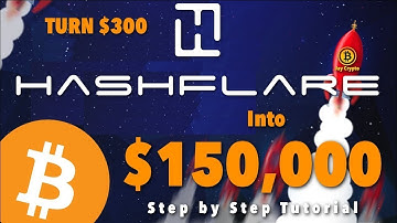 HashFlare | How to Turn $300 into $150,000 (investing in hashflare)