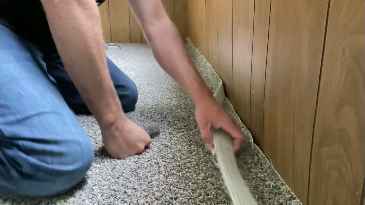 How To Stretch Carpet DIY YouTube